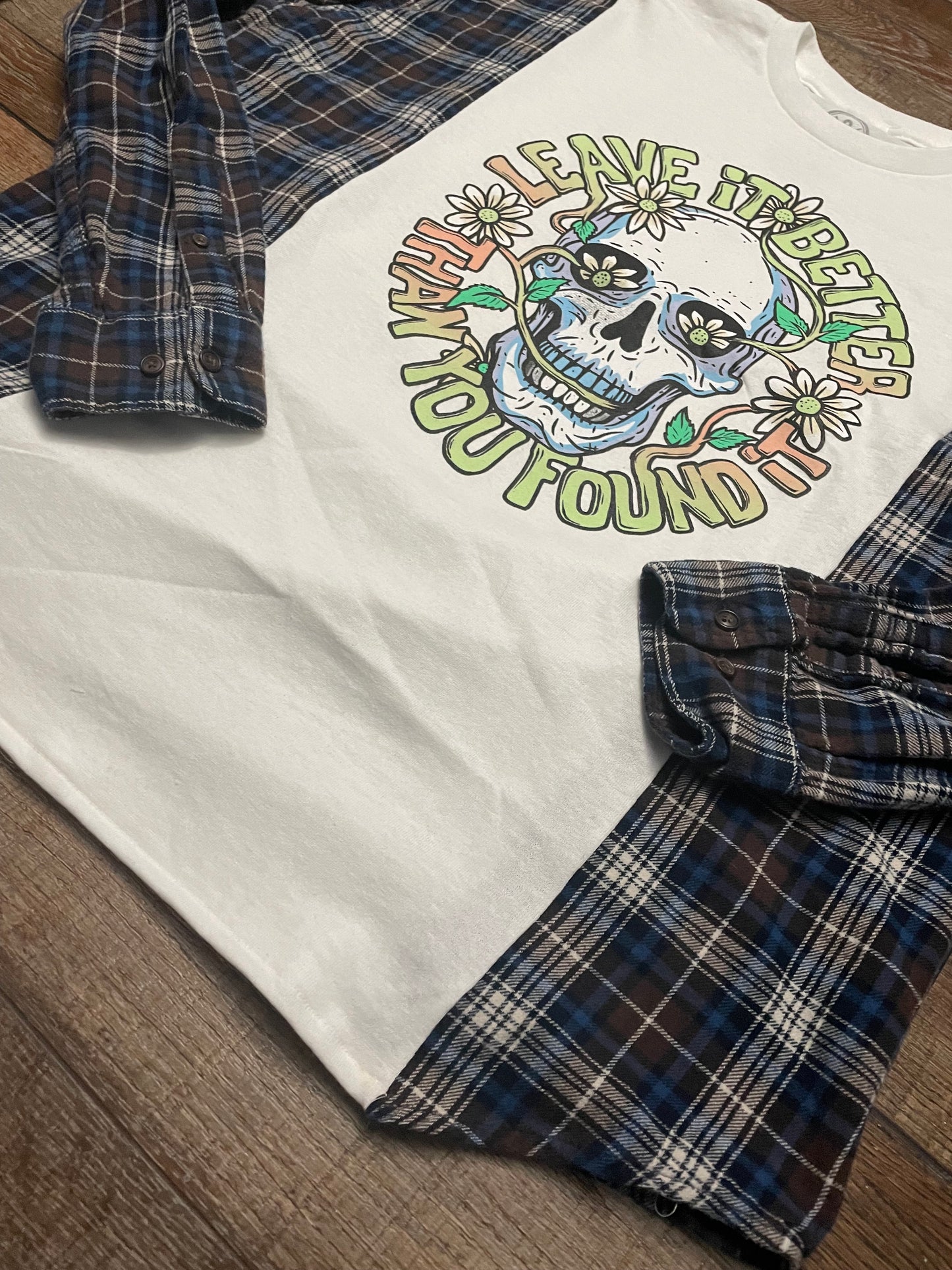 Leave it Better Flannel Tee