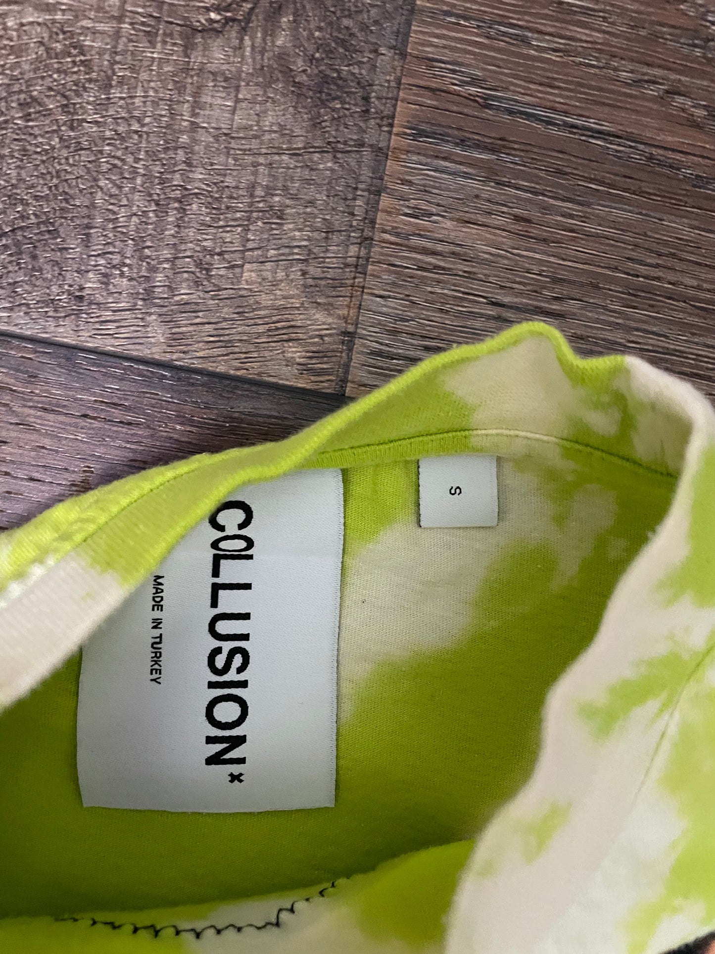 Two-Tone Tie-Dye Tee