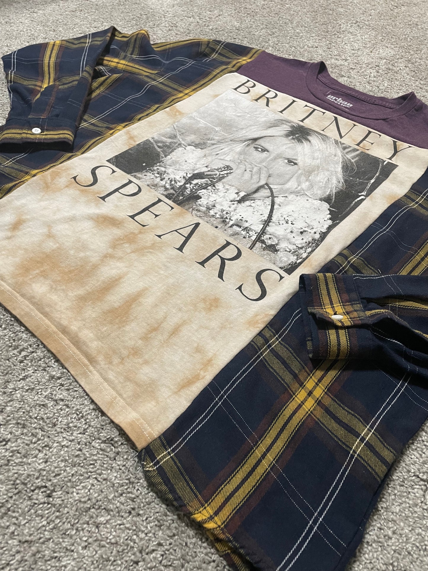 Britney’s Back Flannel Tee