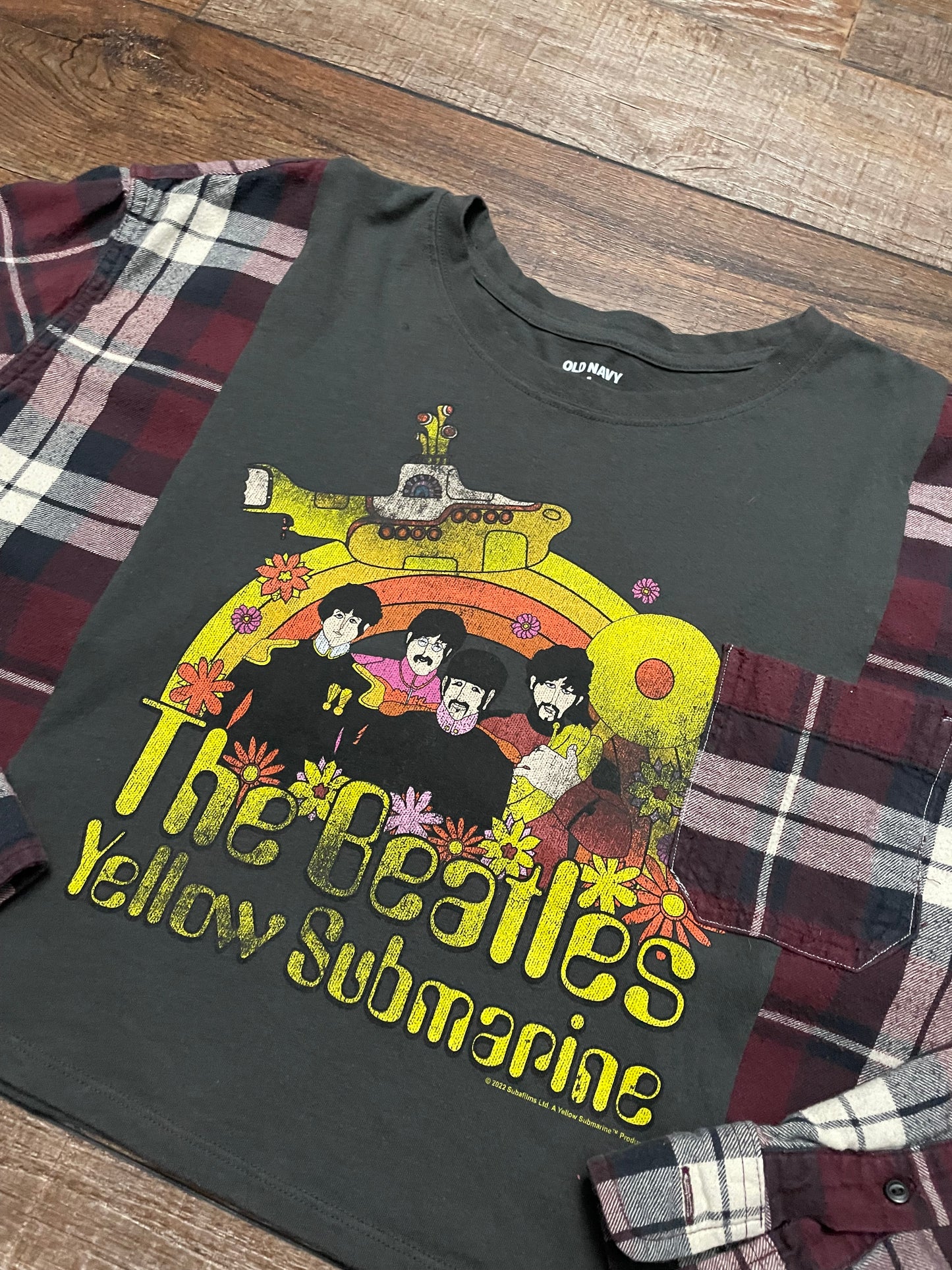 Beatles Flannel Tee