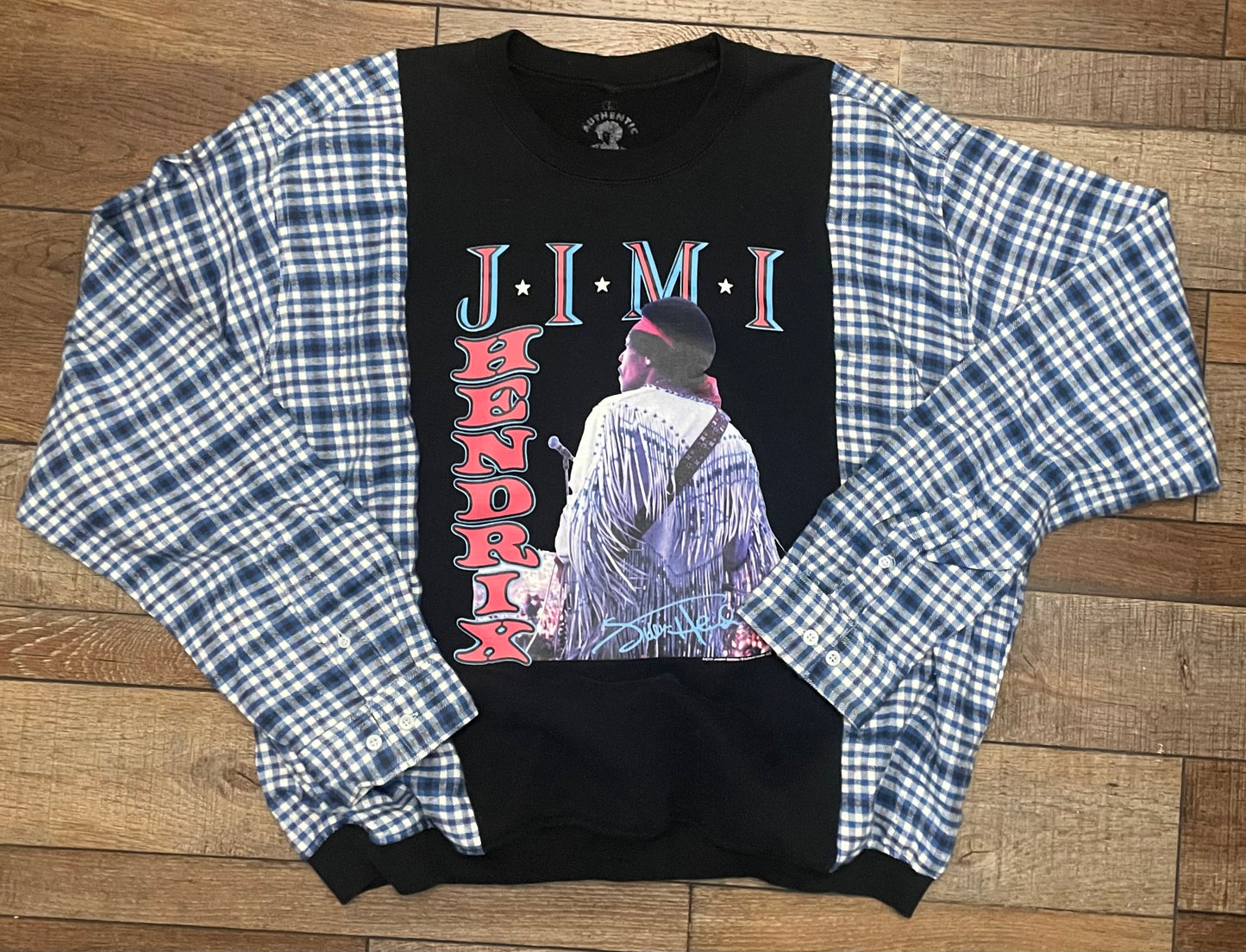 Hendrix Flannel Sweatshirt