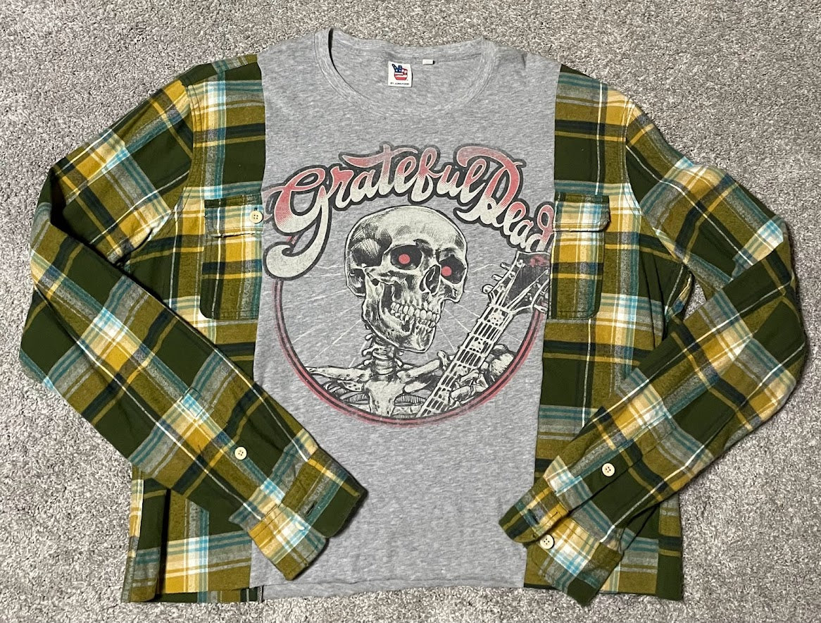 Grateful Dead Flannel Tee