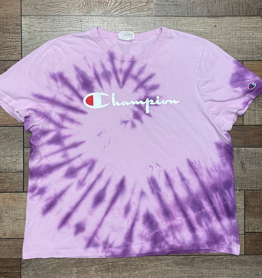 Grape Swirl Champion Tee