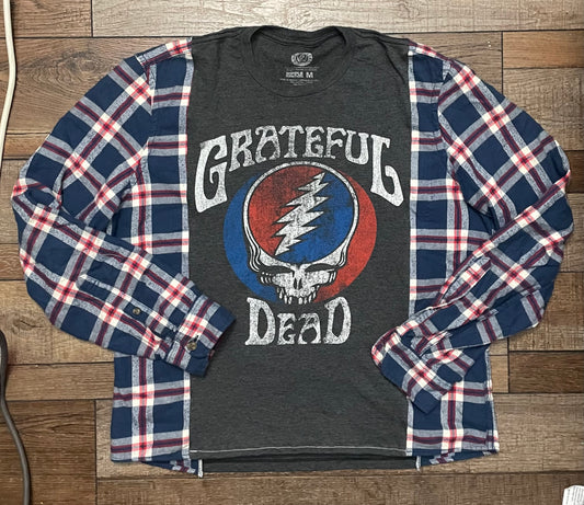Grateful Dead Flannel Tee