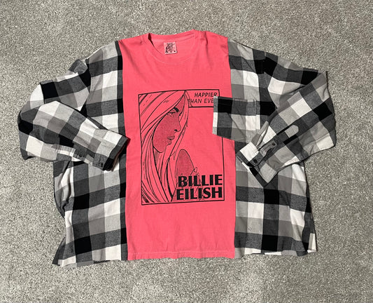 Billie Eilish Flannel Tee