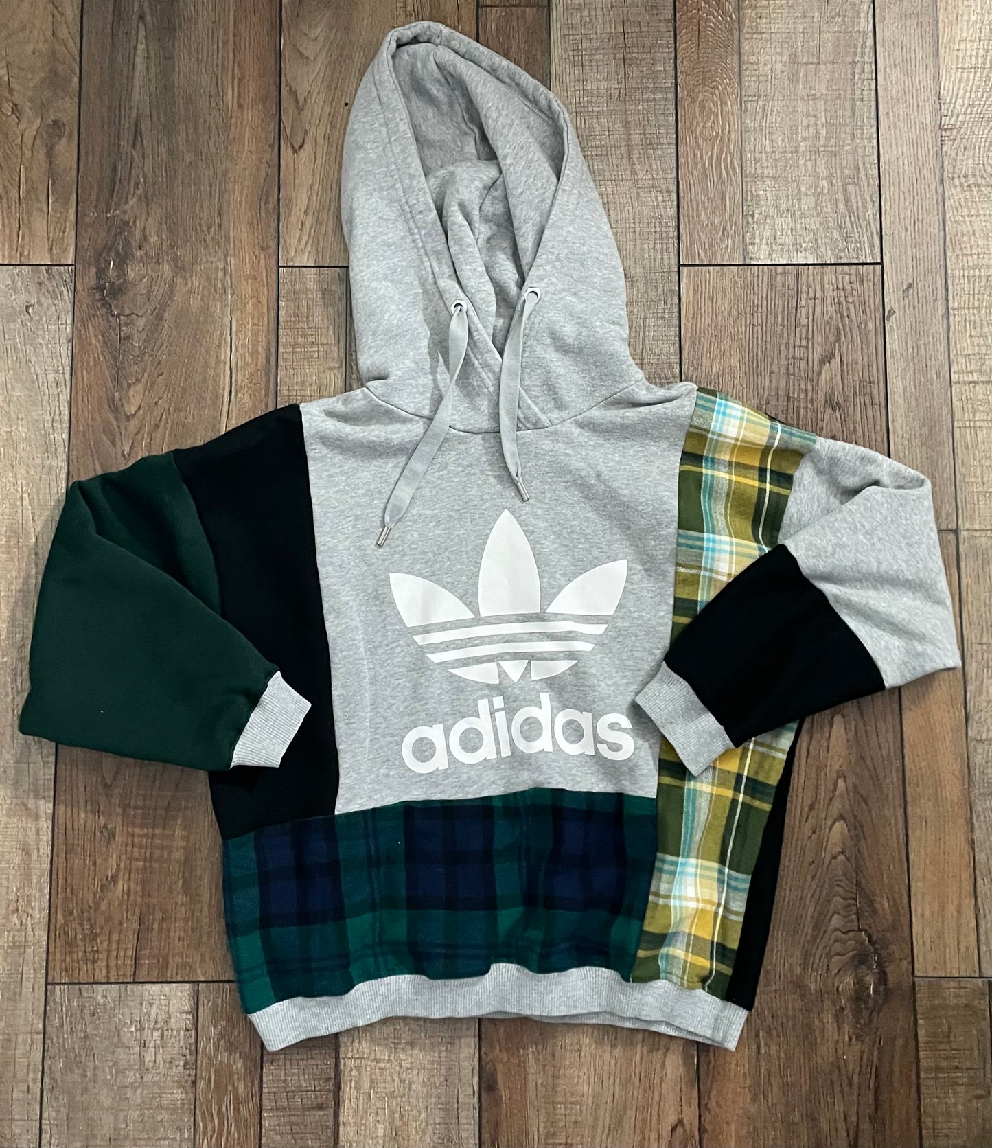 Flannel Sport Hoodie