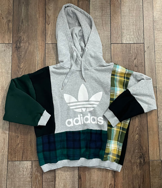 Flannel Sport Hoodie