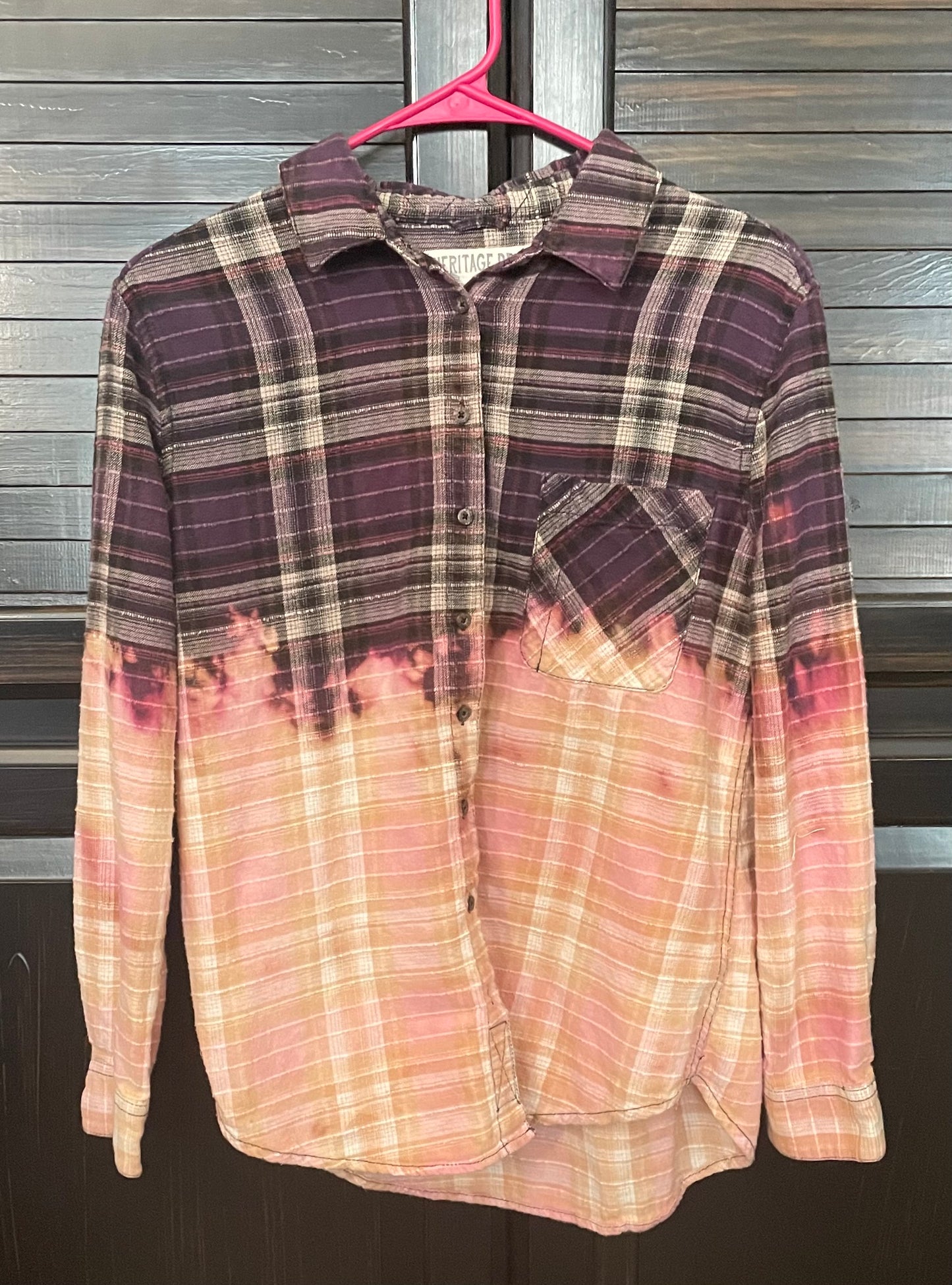 Bleached Skull Flannel