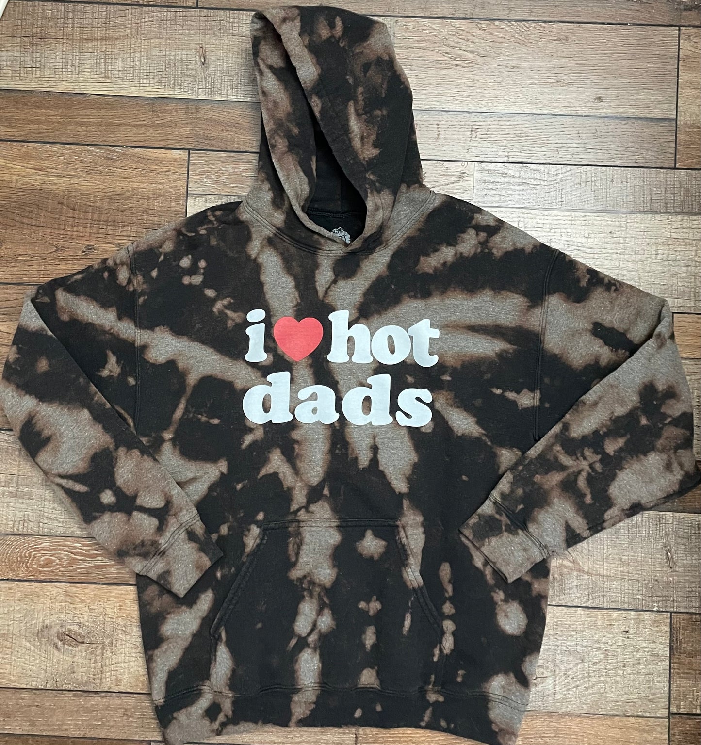 I Love Hot Dads Hoodie