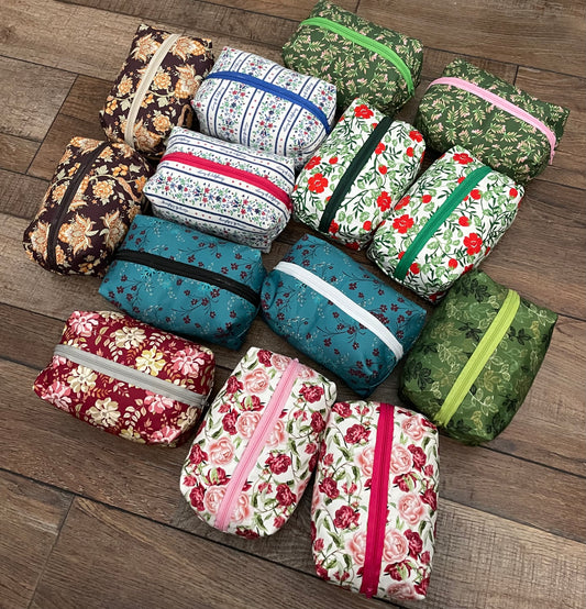 Floral Zip Bags