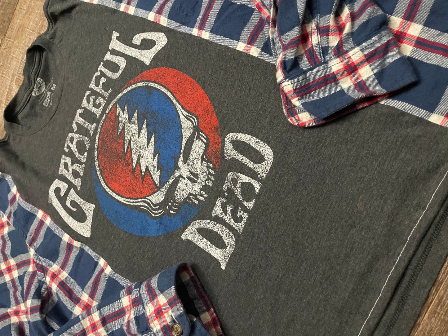 Grateful Dead Flannel Tee