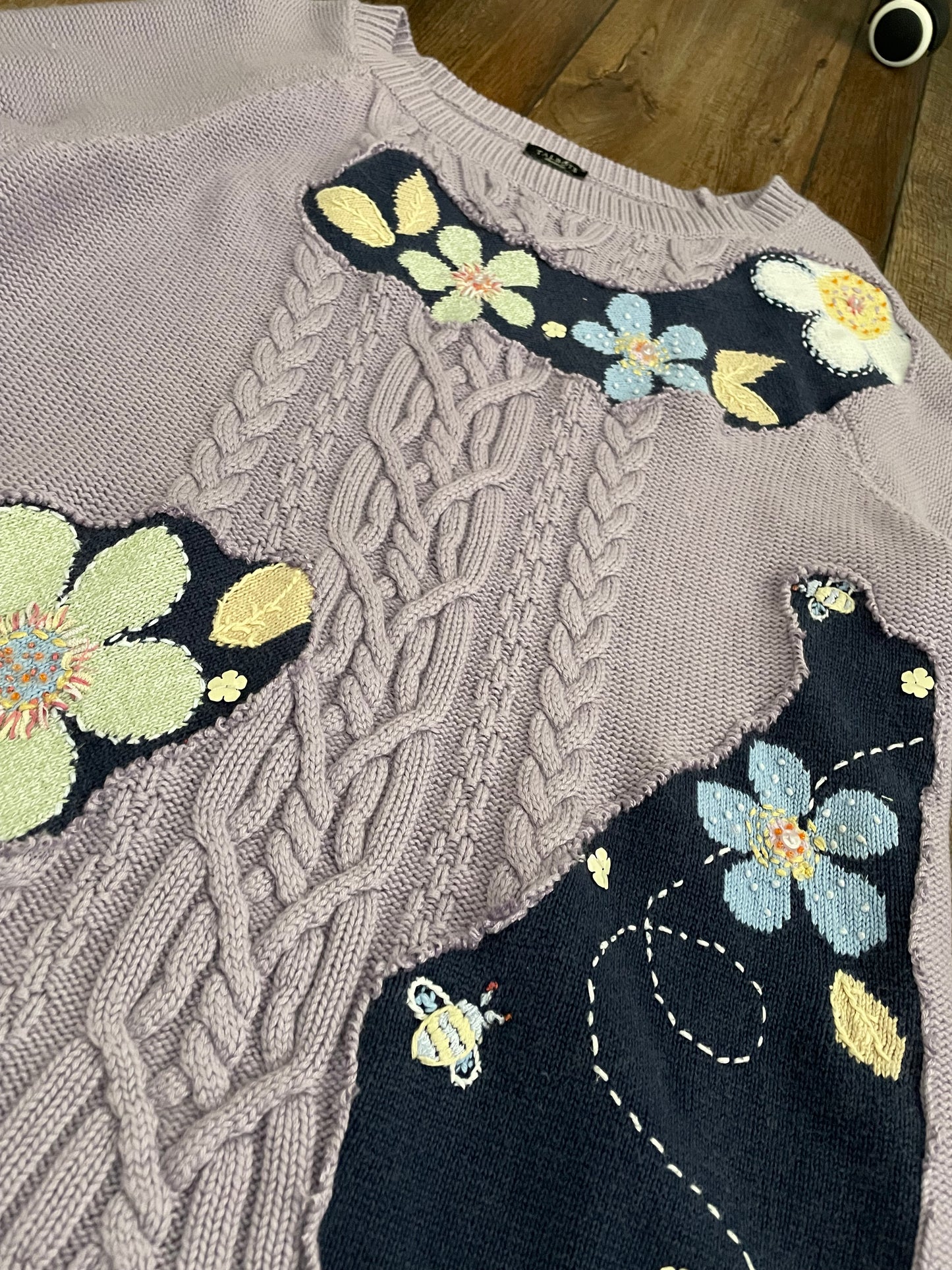 Floral Escape Sweater
