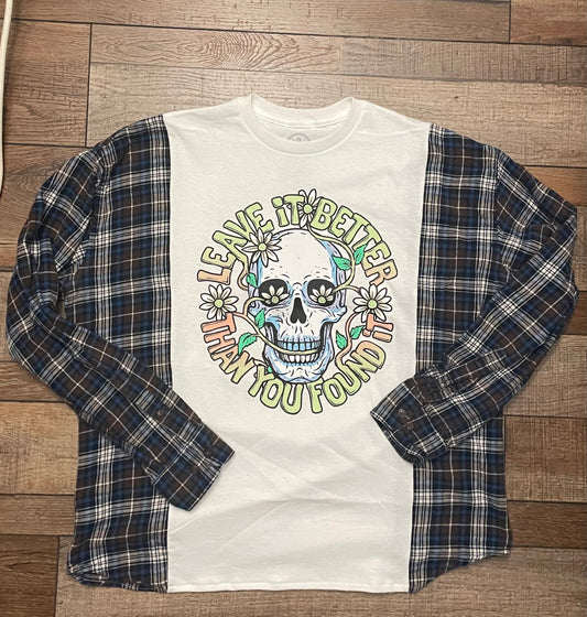 Leave it Better Flannel Tee