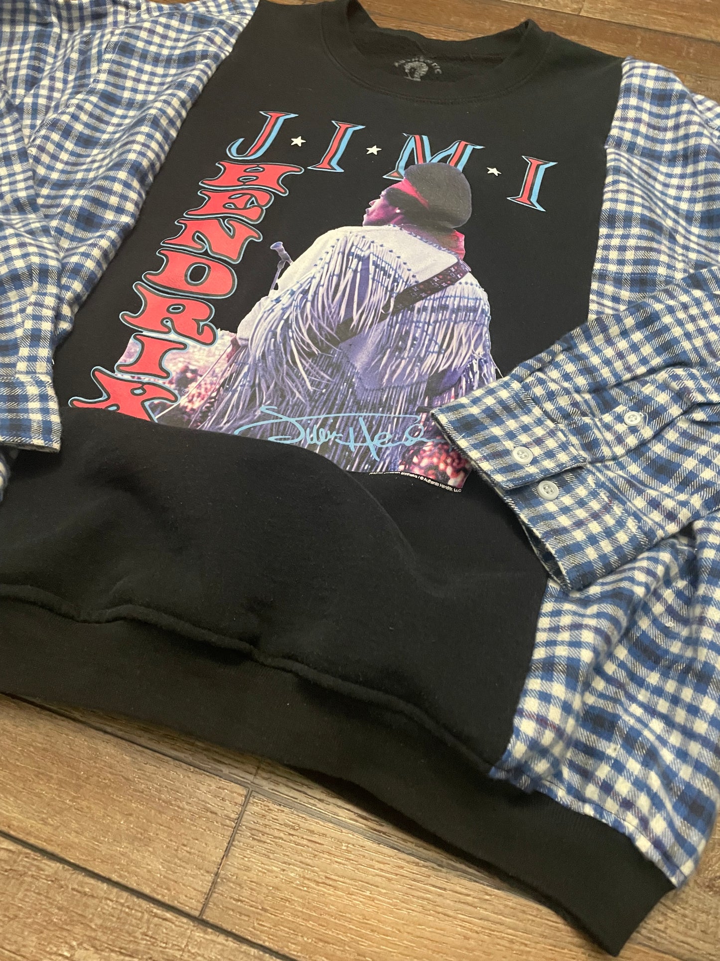 Hendrix Flannel Sweatshirt