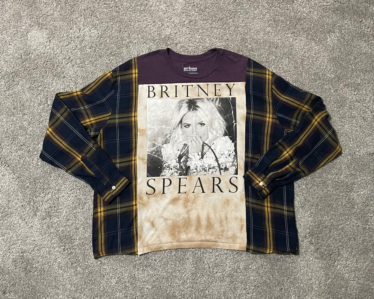 Britney’s Back Flannel Tee
