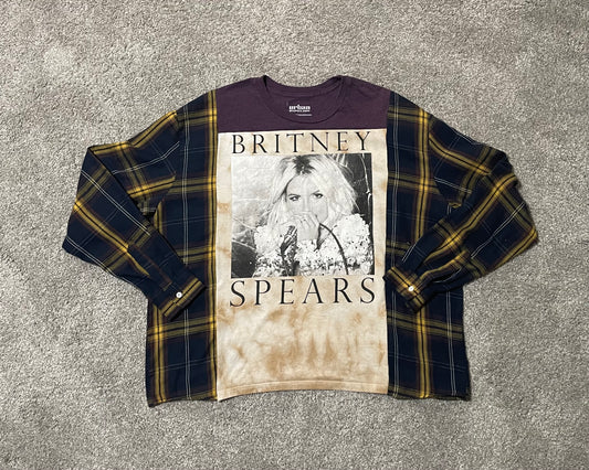 Britney’s Back Flannel Tee