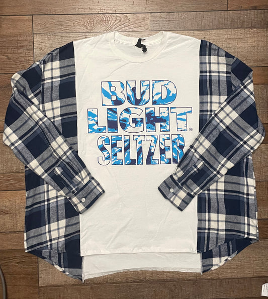 Bud Light Seltzer Flannel