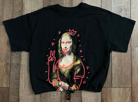Mona Lisa Sketch Crop